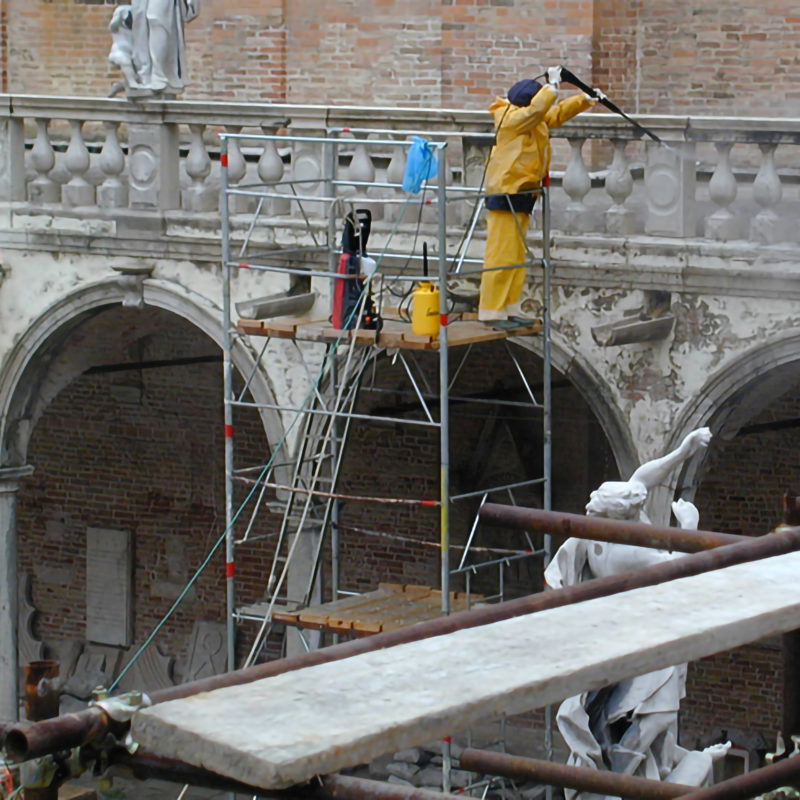 Chiostero della Trinità restauro